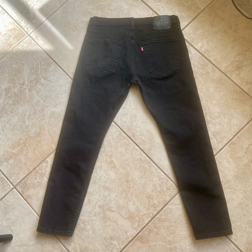 MENS Black LEVIS 512 33x30